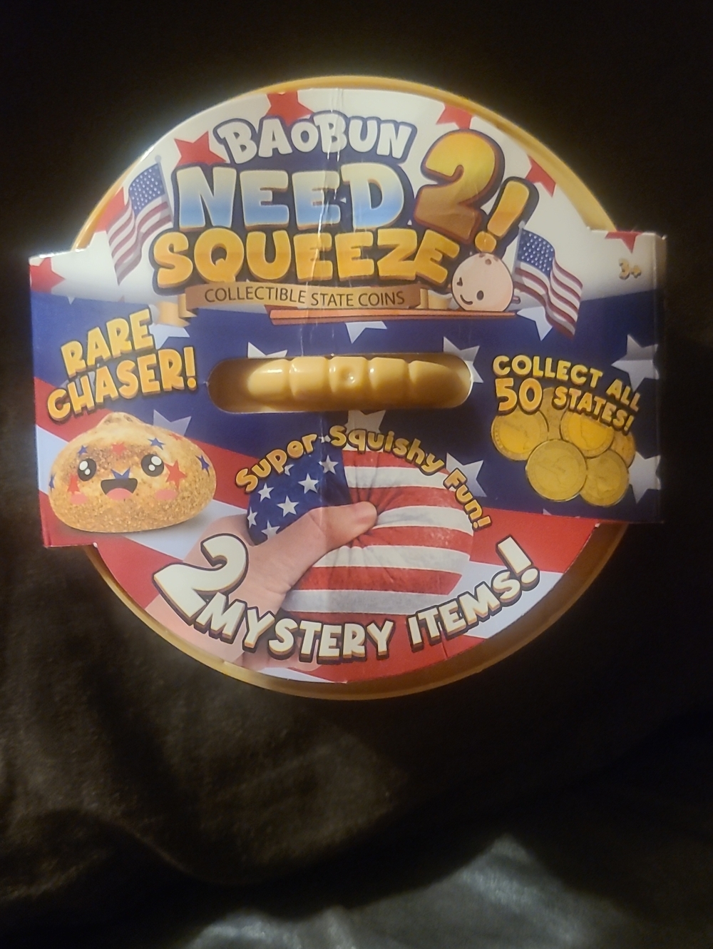 Need 2! Squeeze Collectible State Coins - Red/White/Blue